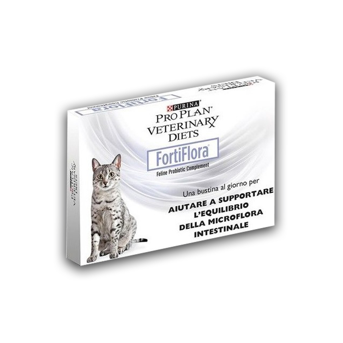 Alimento Complementare Veterinary Diets Gatto Fortiflora Purina Probiotico 5X1g